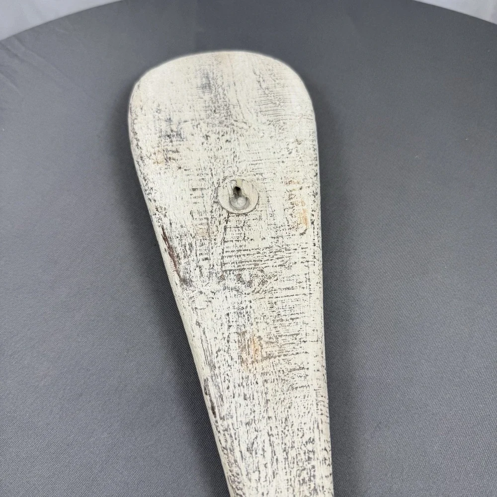 Large Whitewash Spoon Wall‎ Decor Kitchen Rustic Farmhouse Kitschy Distressed